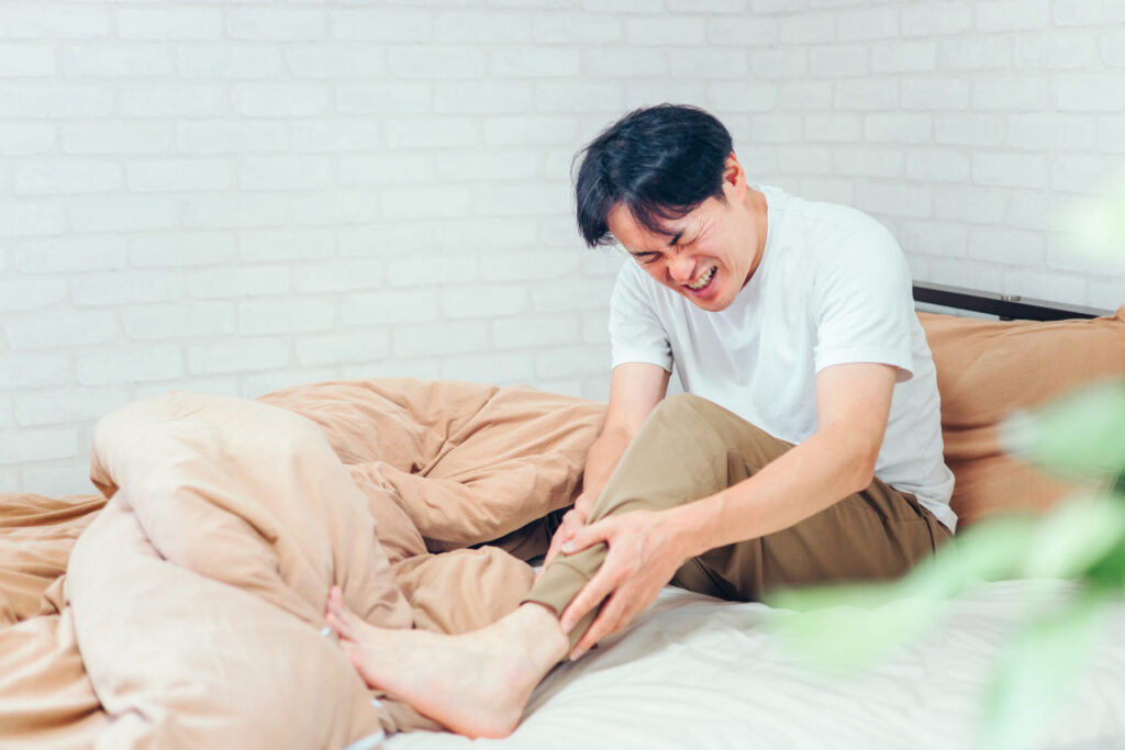 ふくらはぎがつった時の対処法用の写真