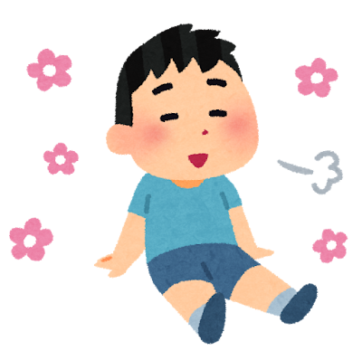 鹿児島市荒田のまどか整体院の副交感神経のイラスト