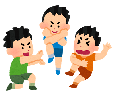 まどか整体院が推奨する、幼児期の運動習慣づくり。ごっこ遊びで体を使って成長する子どもたち